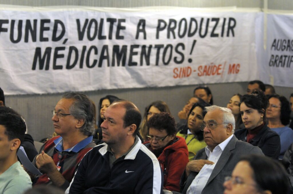 A SES prestou contas de seu trabalho no quadrimestre durante reunião na ALMG em 1° de julho Grande