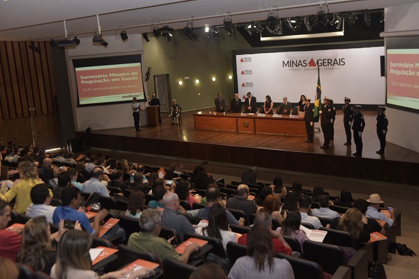 Sávio em evento promovido pela SES-MG em dezembro2017 Foto Marcus Ferreira SES-MG