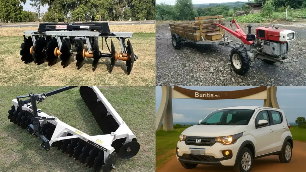 Equipamentos para agricultura famliar de Buritis